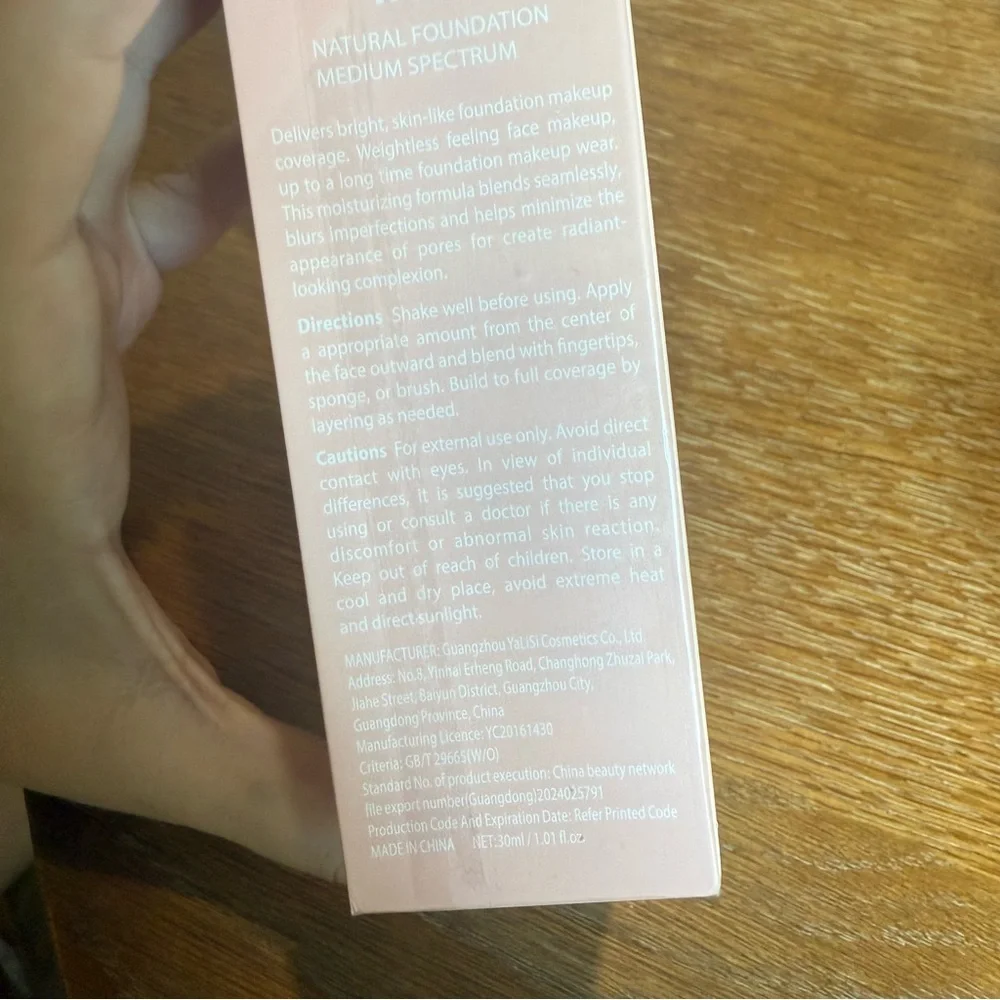 KOEC Natural Foundation Medium Spectrum Color Mimicking Tech NEW 2 Packs
